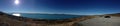 Blue Lake Pukaki in the midst of evening