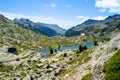 Blue lake in the pyrenees, ibon