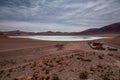 San Pedro de Atacama desert lake Royalty Free Stock Photo