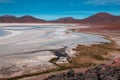San Pedro de Atacama desert lake Royalty Free Stock Photo
