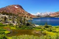 Blue Lake Yosemite Mountains, California Royalty Free Stock Photo