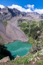 Blue Lakes trail in the Mt. Sneffels Wilderness area of Colorado, near Ridgway Royalty Free Stock Photo