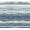 Blue layered horizontal stripe painted fabric texture Royalty Free Stock Photo