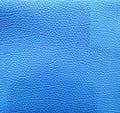 Blue leather background Royalty Free Stock Photo