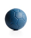 Blue leather ball