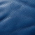 Blue leather texture featuring a fine grain pattern with subtle creases Royalty Free Stock Photo