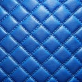 Blue Leather Texture for Interior Design Royalty Free Stock Photo