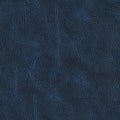 Blue leather, vintage style texture. Seamless square background,