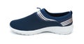 Blue leisure shoe for man