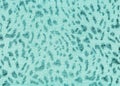 Blue leopard fabric pattern texture Royalty Free Stock Photo