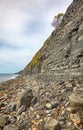 The Blue Lias of the Chippel Bay. West Dorset. England