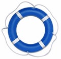 Blue Lifebuoy Ring Royalty Free Stock Photo