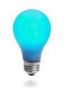 Blue Light Bulb