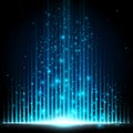 Blue-Light equalizer Royalty Free Stock Photo