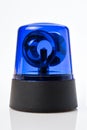 Blue light, police Royalty Free Stock Photo