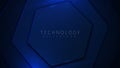 Blue light sparkle line on dark , Technology design concept . abstract background about modernistic tech