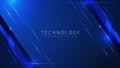 Blue light sparkle line on dark , Technology design concept . abstract background about modernistic tech