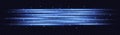 Blue light speed stripes isolated on transparent background. Horizontal lens flares.