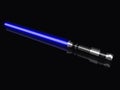 Blue light sword 3d Royalty Free Stock Photo
