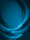 Blue light wave background. EPS 8 Royalty Free Stock Photo