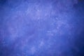 Blue lighted wall texture for designer background. Painted surface. Royalty Free Stock Photo