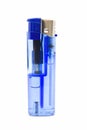 Blue lighter Royalty Free Stock Photo