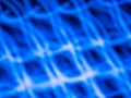 Blue lighting len flare Mesh-like pattern background in low shutter speed condition can use for overlay, texture