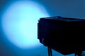 Blue lightspot for stage Royalty Free Stock Photo