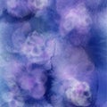 Blue lilac background with wet effect. Royalty Free Stock Photo
