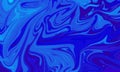 blue liquid oil color painting artistic abstract background for artwork design Royalty Free Stock Photo