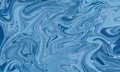 blue liquid oil painting watercolor splash artistic abstract background for artwork design Royalty Free Stock Photo