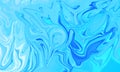 blue liquid painting watercolor splash abstract background for artwork design Royalty Free Stock Photo