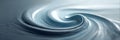 Blue liquid swirling creating abstract fluid vortex motion Royalty Free Stock Photo