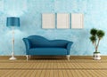 Blue Living room