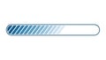 Blue Loading Bar Progress Indicator Royalty Free Stock Photo
