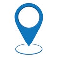 Blue Location icon