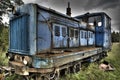 Blue Loco Royalty Free Stock Photo