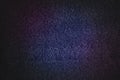 Blue magenta abstract texture with black tone glitter background