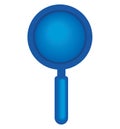 blue magnifying glass search