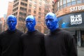 Blue Man Group Royalty Free Stock Photo