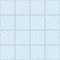 Blue marble ceramic tile seamless pattern. Vector background Royalty Free Stock Photo