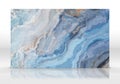 Blue marble Tile texture Royalty Free Stock Photo