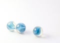 Blue Marbles Royalty Free Stock Photo