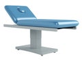 Blue massage table