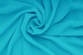 Blue material, drapery chiffon Royalty Free Stock Photo