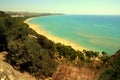 Blue mediterranean beach seascape, Sicily