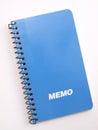 Blue Memo note book 2