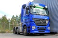 Blue Mercedes-Benz Actros 2546 Truck