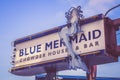 Blue Mermaid sign