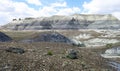 Blue Mesa, Petrified Forest National Park, Arizona, United States Royalty Free Stock Photo